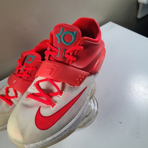 Nike KD VII 7 Christmas Egg Nog Kevin Durant shoes Size 7 boy's - men - Picture 11 of 16